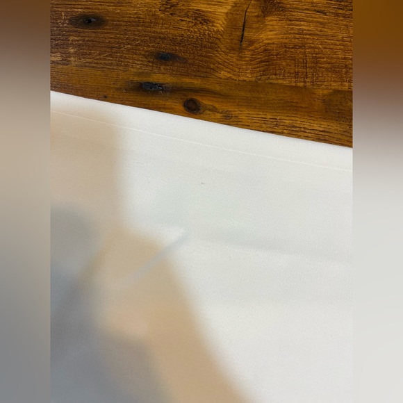 NWT! Lafayette 148 New York Barrow White Lined Pants size 16W- HAS MARKS - Picture 13 of 16